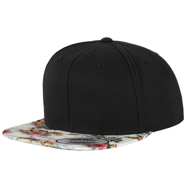 Fashion print snapback (6089DESIGNER) Thumbnail