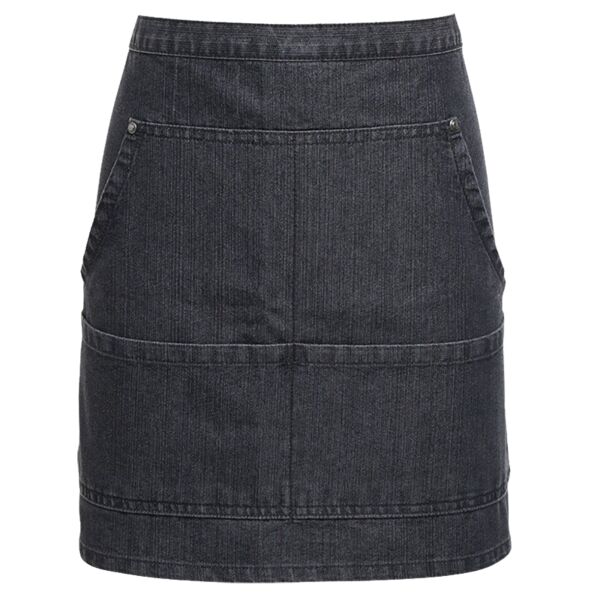 Jeans stitch denim waist apron Thumbnail