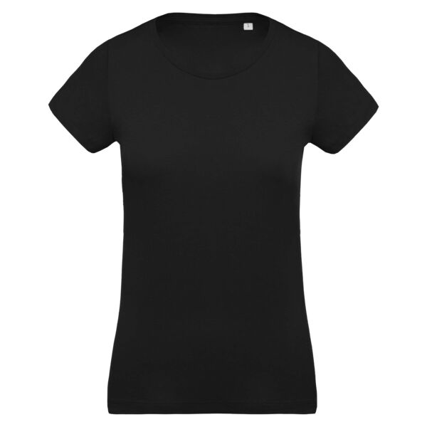 Kariban Ladies Organic Crew Neck T-Shirt Thumbnail