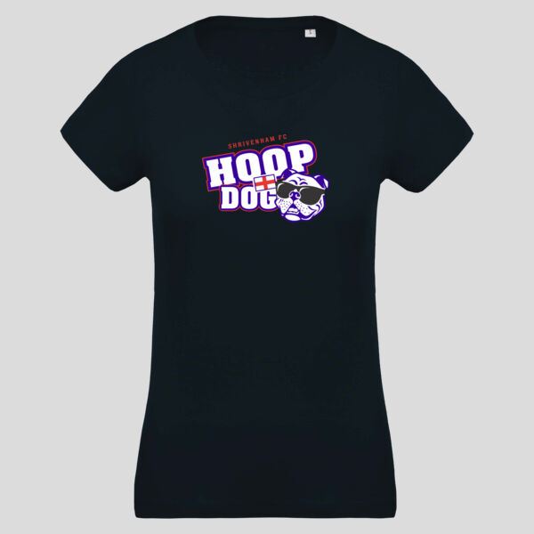 Shrivenham Hoop Dogs T-Shirt - Ladies Thumbnail
