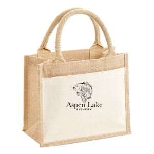 Cotton Pocket Jute Gift Bag Thumbnail