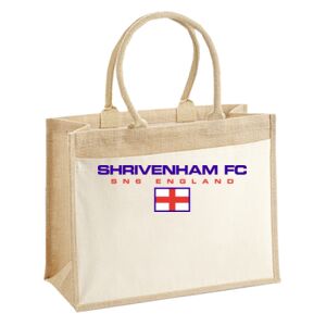 Cotton Pocket Jute Shopper Thumbnail
