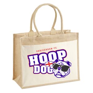 Cotton Pocket Jute Shopper Thumbnail