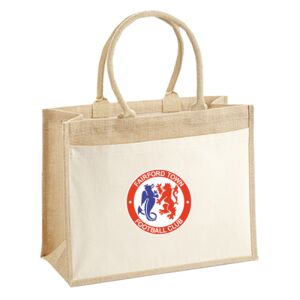 Cotton Pocket Jute Shopper Thumbnail