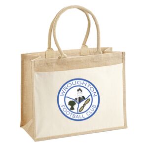 Cotton Pocket Jute Shopper Thumbnail